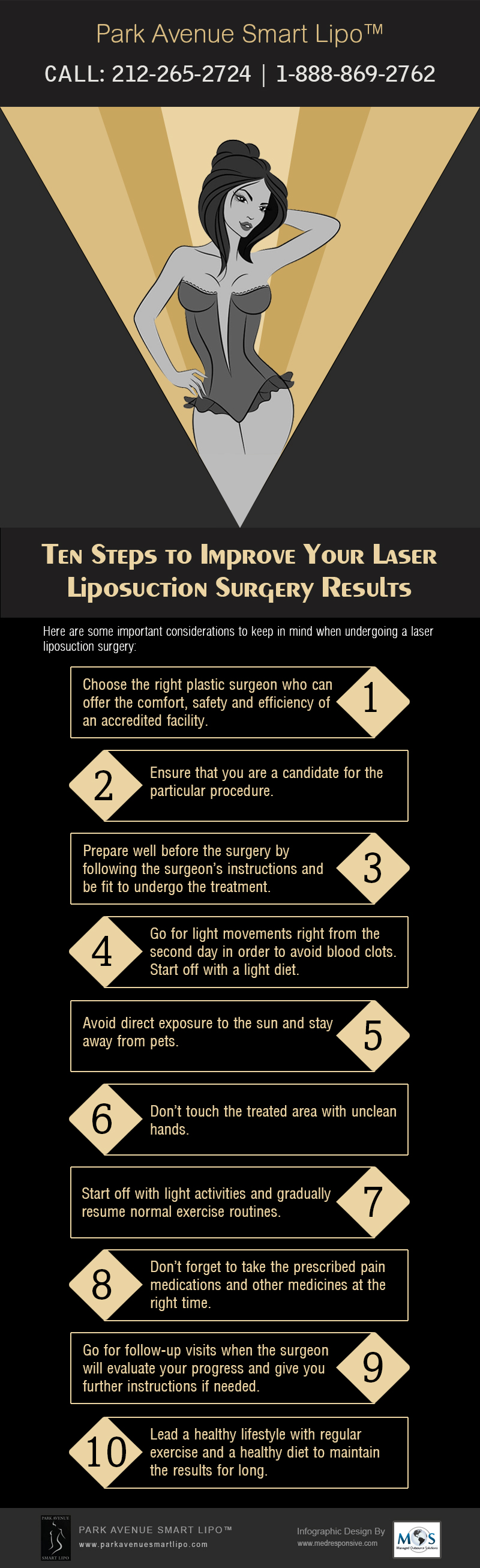 Steps to Improve Your Laser Liposuction Surgery Results
