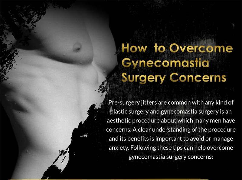 How to Overcome Gynecomastia Surgery Concerns [Infographics]