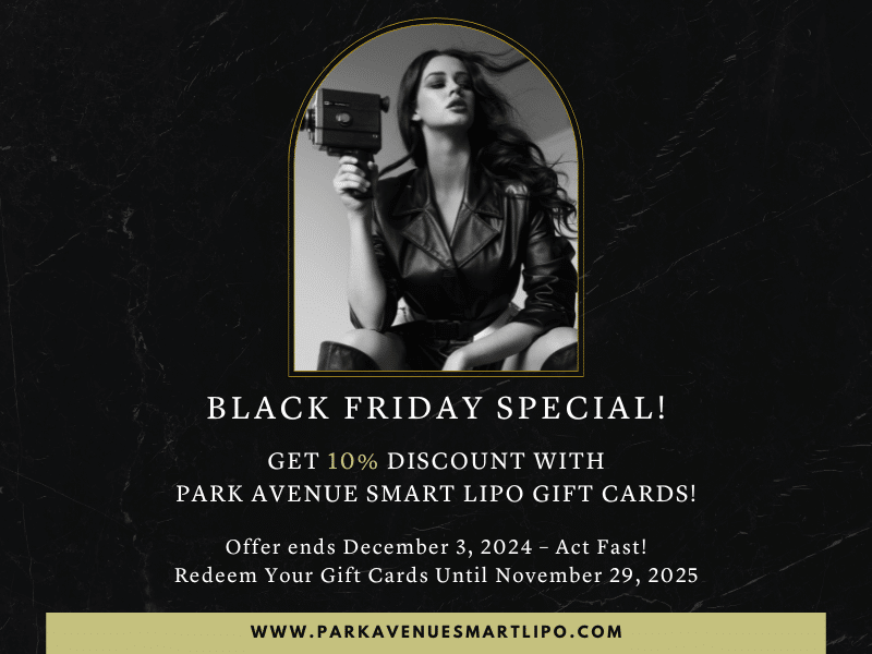 Black Friday Deal — Get 10% off with Park Avenue Smart Lipo Gift Cards